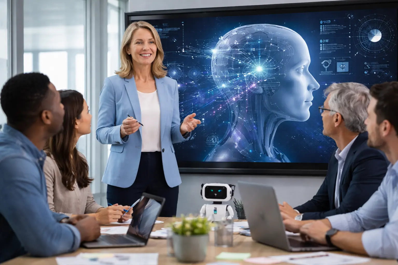 Human Skills Required to Lead AI Transformation